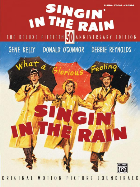 Singin&#039; in the Rain (film) songbook piano/vocal/guitar