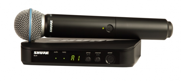 Wireless Mikrofonsystem Shure BLX24E/B58 H8E
