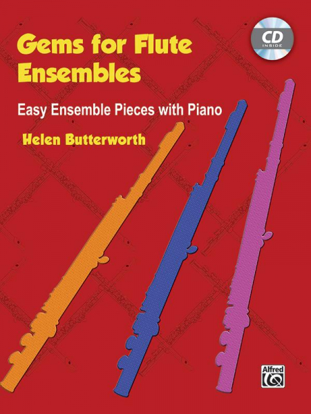 Gems (+CD) for flute ensemble and piano