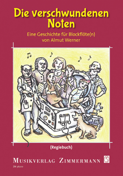 Die verschwundenen Noten für Sprecher, Darsteller und Blockflöten