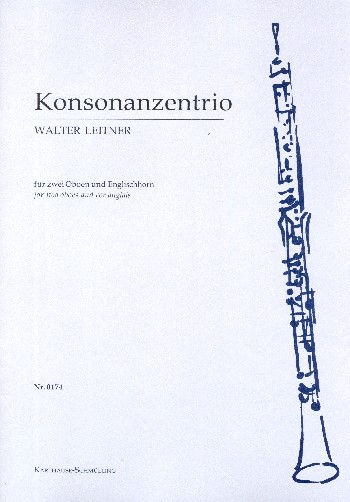 Konsonanzentrio für 2 Oboen und Englischhorn