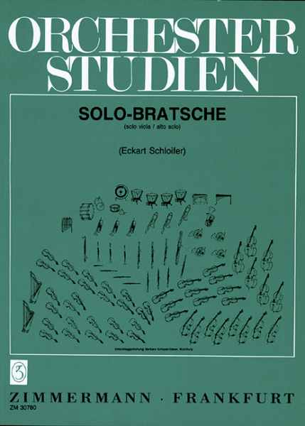 Orchesterstudien für Solo-Bratsche