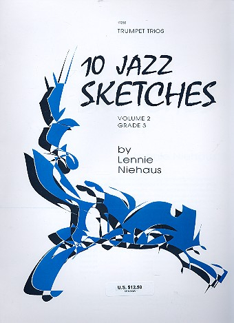 10 Jazz Sketches vol.2 (Grade 3) for 3 trumpets
