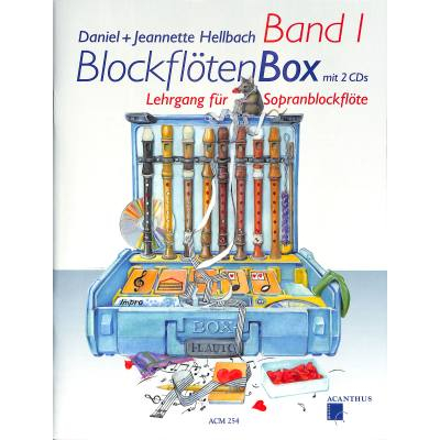 Schule für Sopranblockflöte Blockflötenbox 1