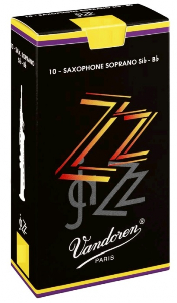 B-Sopran-Sax-Blatt Vandoren ZZ, Stärke 4