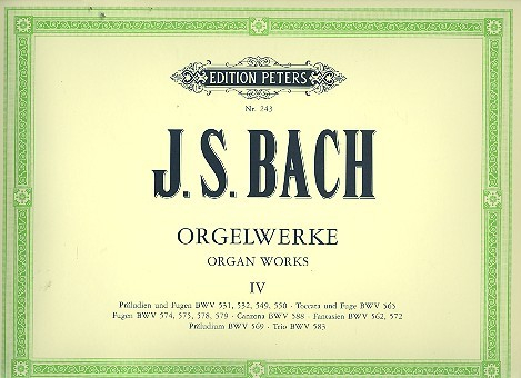 Orgelwerke Band 4 für Orgel