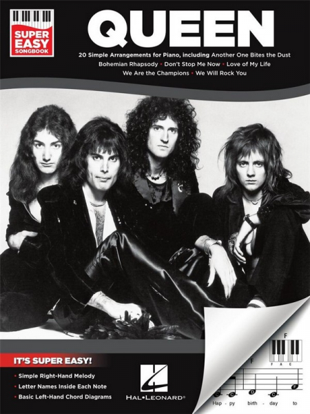 Queen - Super Easy Songbook for easy piano