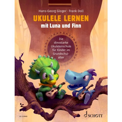 Schott Music Gmbh & Co.kg Schule Für Ukulele Ukulele Lernen Mit Luna Und Finn