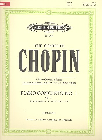 Konzert Nr.1 op.11 für Klavier und Orchester für 2 Klaviere