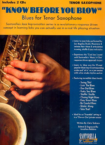 Know before You blow - Blues (+2 CD&#039;s) for wind ensemble