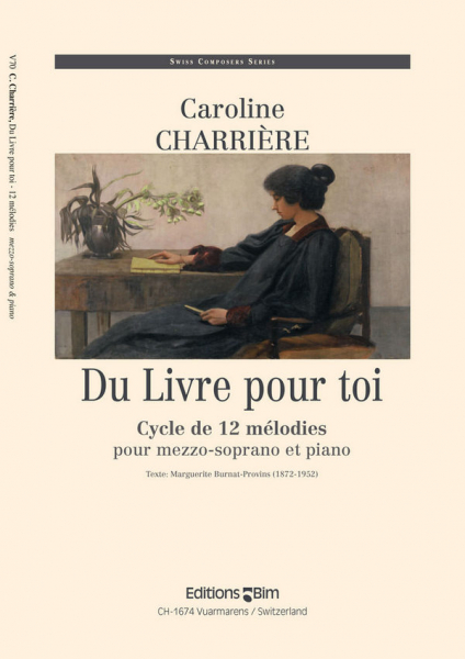 Du Livre pour Toi pour mezzo-soprano et piano