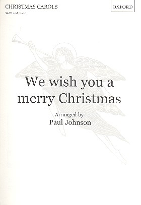 We wish You a merry Christmas for mixed chorus and piano