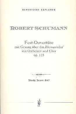 Fest-Ouvertüre op.123 für gem Chor und Orchester