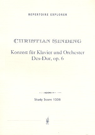 Konzert Des-Dur op.6 für Klavier und Orchester