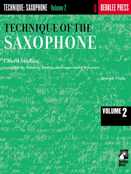 Übungsbuch Saxophon Technique of Saxophon 2 Chord Studies
