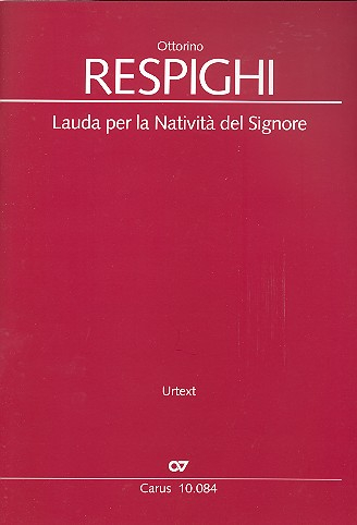 Lauda per la natività del Signore für Soli, gem Chor und Orchester