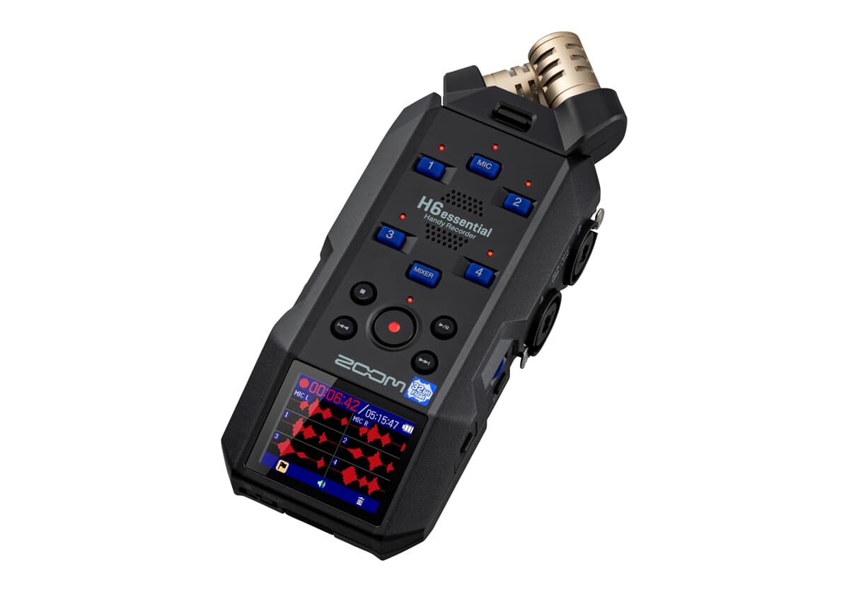 Zoom H6essential (Mehrspurrecorder), Audiorecorder, Schwarz - Image 4