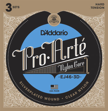 Saitensatz 3D-Pack D´Addario EJ46-3D Pro Arte Classical Hard