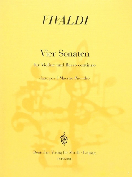 4 Sonaten für Violine und Bc
