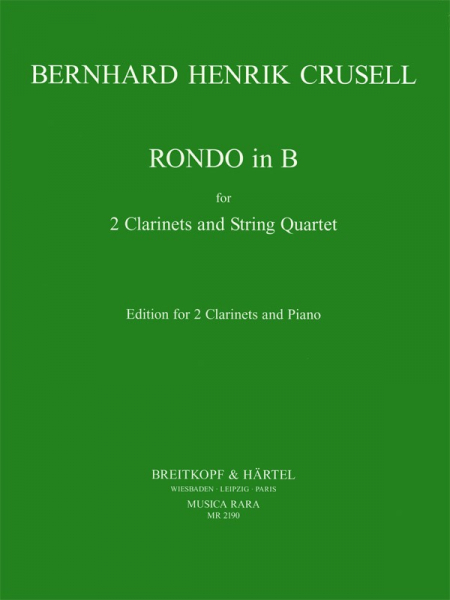 Rondo for 2 clarinets and string quartet