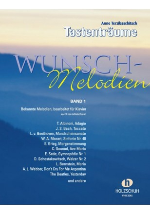 Spielbuch für Klavier Tastenträume - Wunschmelodien 1