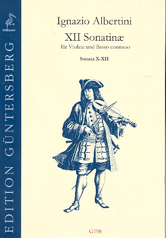 12 Sonaten Band 4 (Nr.10-12) für Violine und Bc