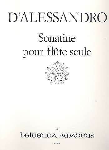 Sonatine op.19 für Flöte solo