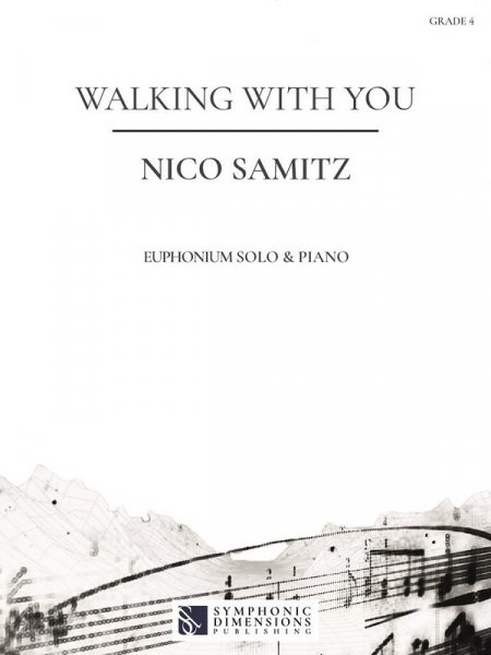Walking with you for euphonium solo and piano