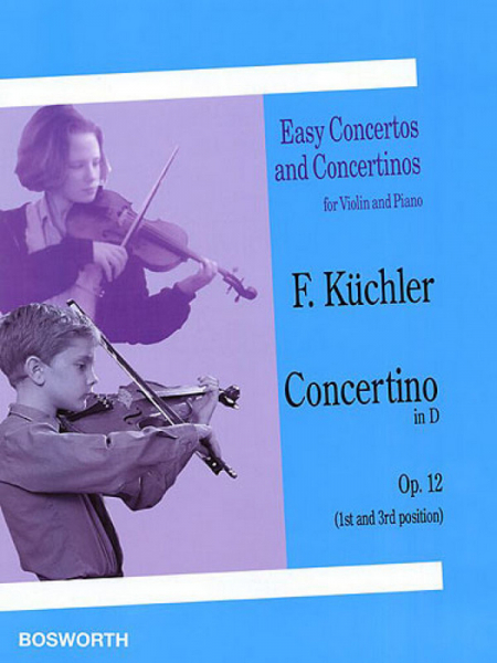 Spielbuch für Violine Concertino D-Dur op. 12