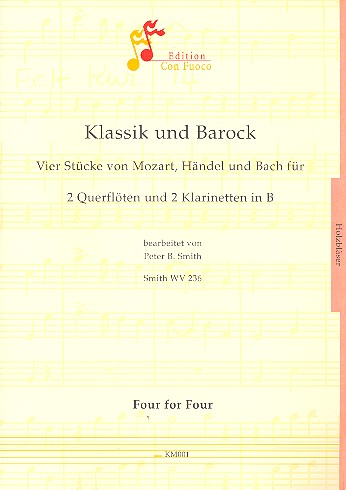Blässerquartett Klassik und Barock - 4 Stücke