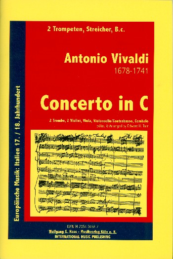 Concerto C-Dur RV537 für 2 Trompeten, Streicher und Cembalo