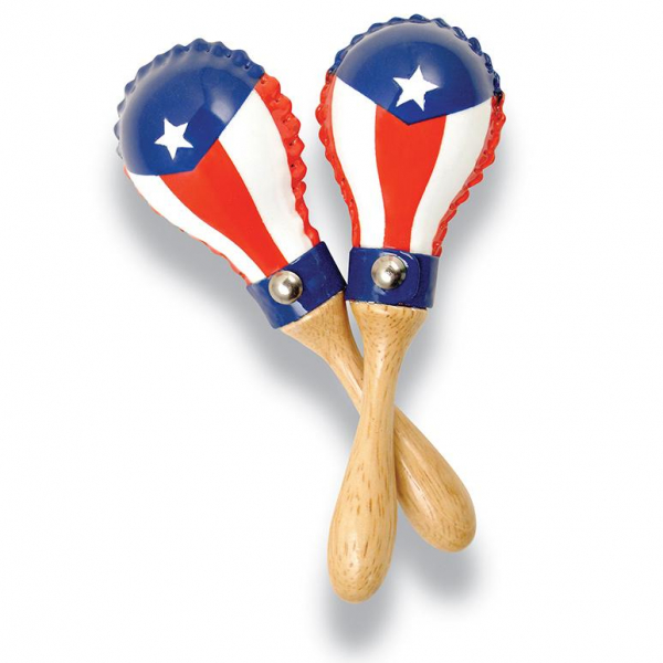 Maracas Latin Percussion LP285-PR Mini Rawhide Puerto Rican