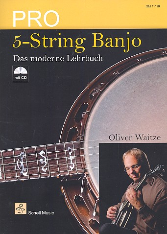 Pro 5string Banjo (+CD) für 5-String-Banjo/Tabulatur