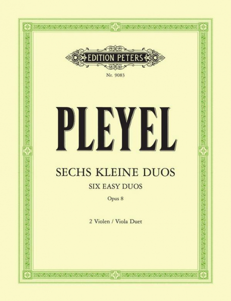 6 kleine Duos op.8 für 2 Violen