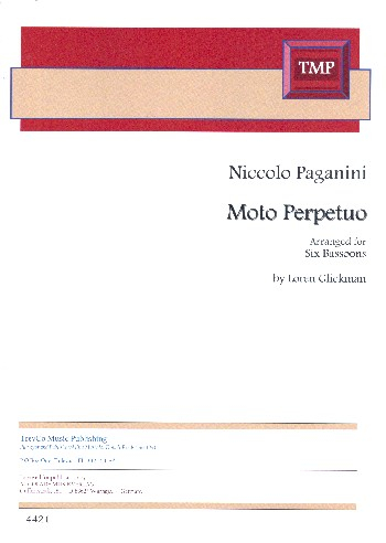 Moto perpetuo for 6 bassoons