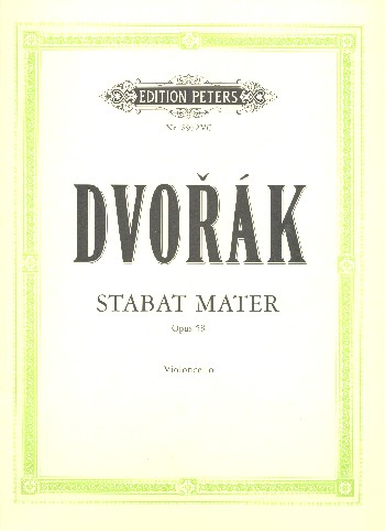 Stabat Mater op.58 für Soli, Chor und Orchester