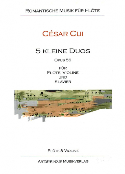 5 kleine Duos op.56 für Flöte, Violine und Klavier
