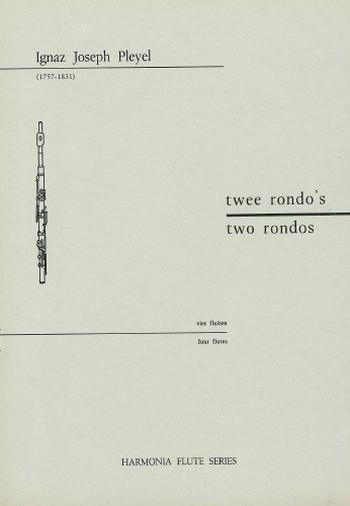 2 Rondos for 4 flutes score