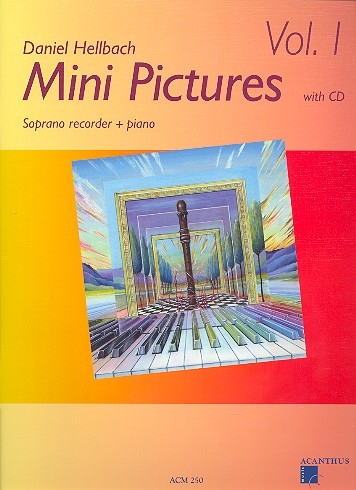 Mini Pictures (+CD) für Sopranblockflöte und Klavier