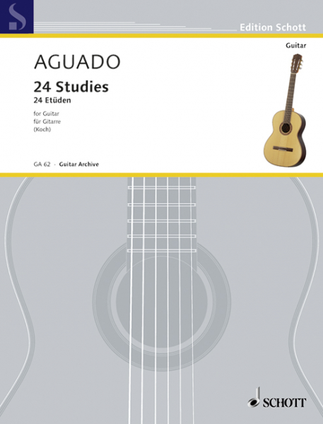 24 Etüden für Gitarre