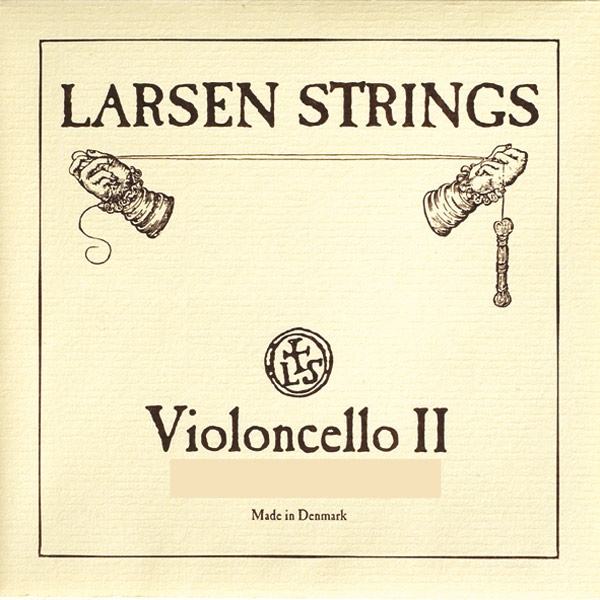 4/4 Cellosaite Einzeln Larsen Strings D Strong