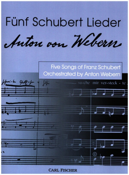 5 Schubert Lieder für Sinfonieorchester
