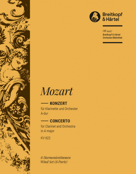 Konzert A-Dur KV622 für Klarinette und Orchester