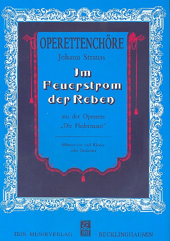 Im Feuerstrom der Reben für Männerchor und Klavier