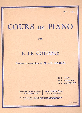Cours de piano vol.1 - ABC