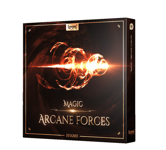 Sound Library (Download) Boom Magic Arcane Forces Designed