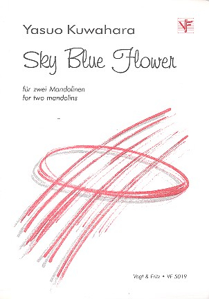 Sky blue Flower für 2 Mandolinen Spielpartitur