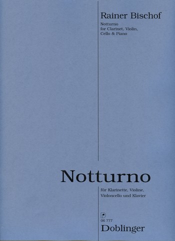 Notturno für Klarinette, Violine, Violoncello und Klavier