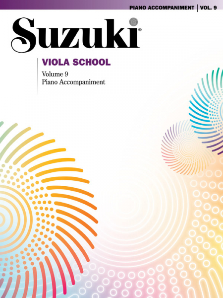 Suzuki Viola School vol.9 piano accompaniment, revised edition 2013