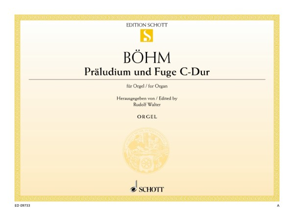 Präludium und Fuge C-Dur für Orgel
